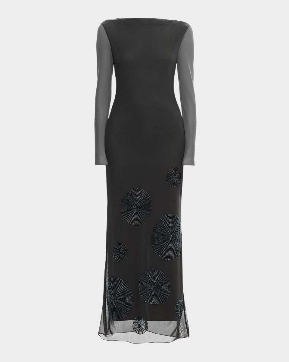 Chelsea Beaded Maxi Dress
